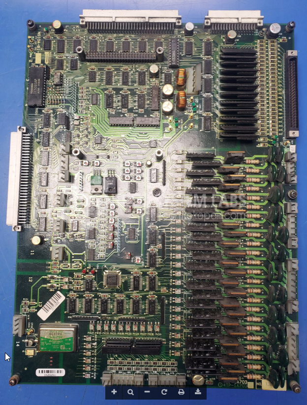Repair or Rebuilt Nissei 4TP-1A703 4TP-1A703 Main Board | Control ...